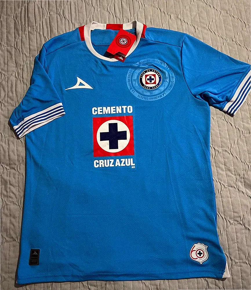 PIRMA CRUZ AZUL MEN'S JERSEY 24/25 LOCAL ORIGINAL 100%