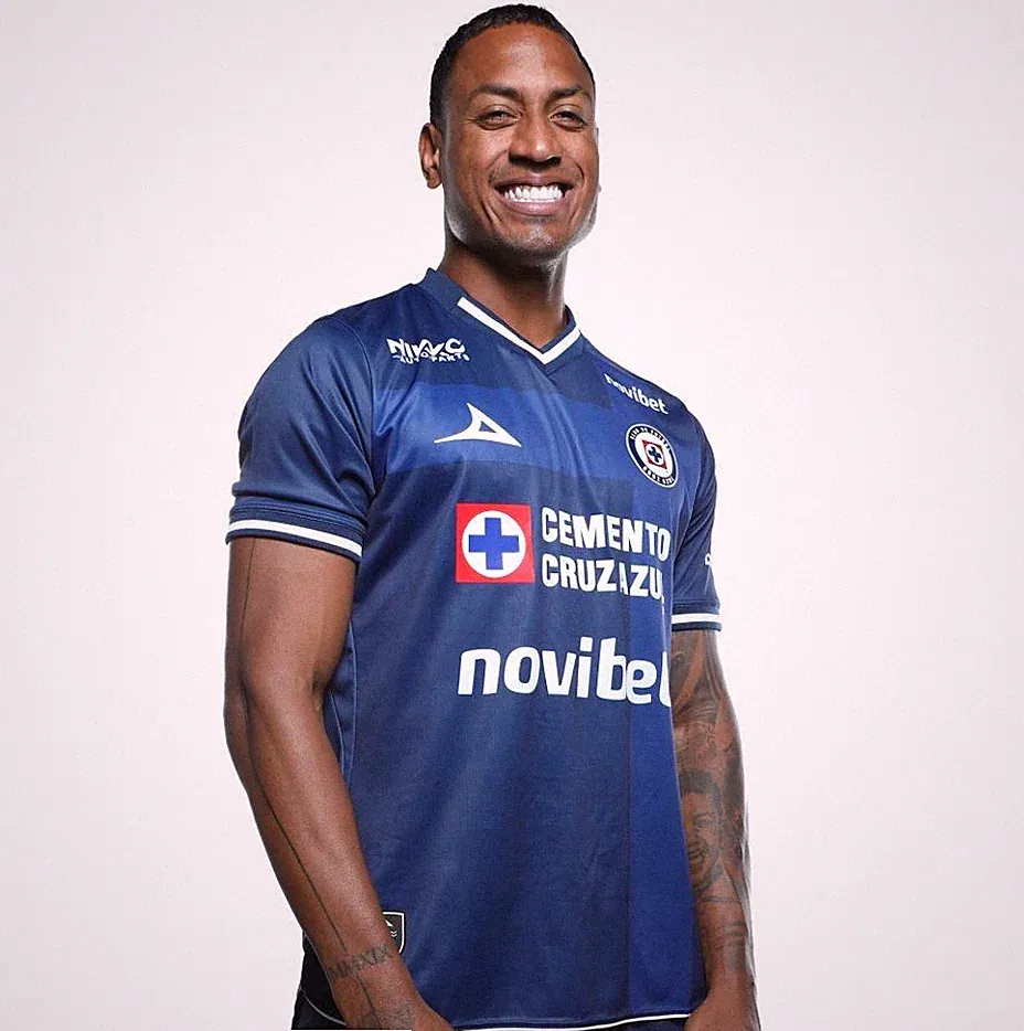 PIRMA CRUZ AZUL *ORIGINAL 100%* MEN'S JERSEY THIRD KIT 26/27 BLUE