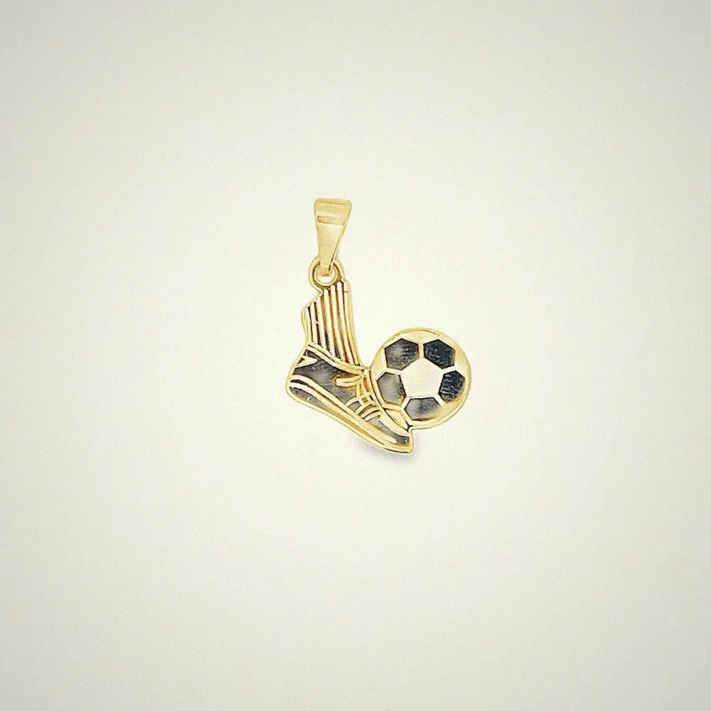 Plain Flat Soccer Cleat Pendant