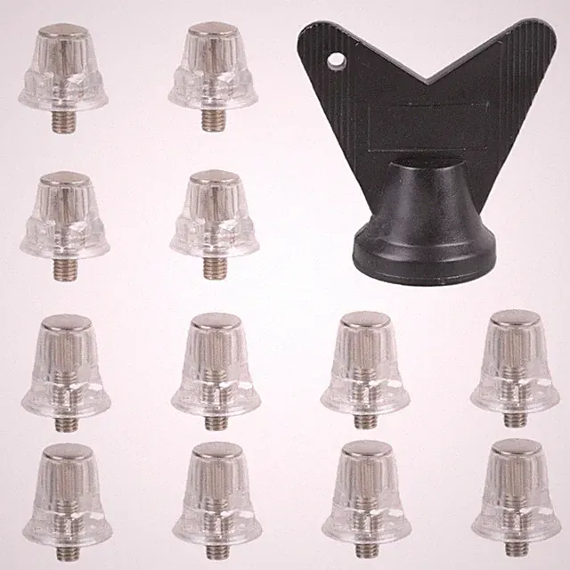Plastomer Soccers Cleat Studs Replacement Screw In Football Shoe Spikes