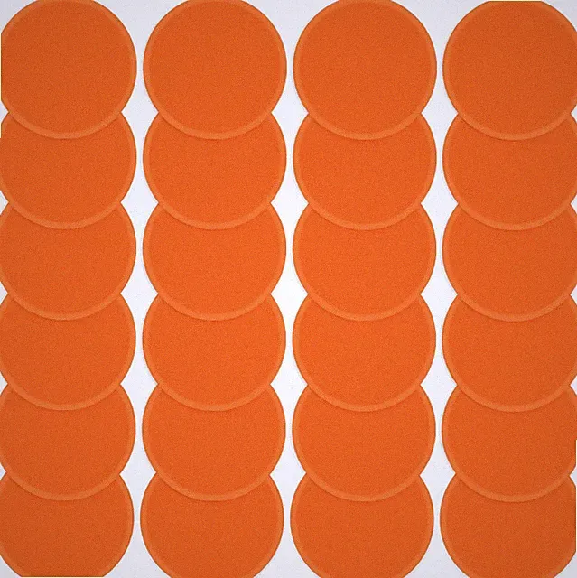 Poly Spots 4" or 9" Flat Cones Spot Markers for Gym/Pe Training, Dance, 12/18/24
