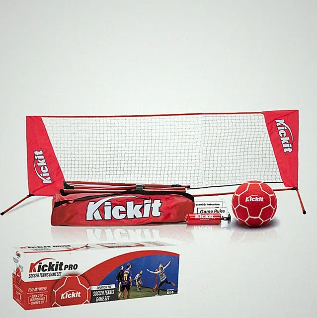 Portable 12x3' Soccer Tennis Net System w/ Ball