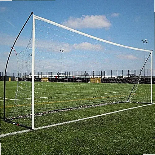 Portable Soccer Goal 18.5x6.5ft Weighted Backyard Training QuickPlay Kickster