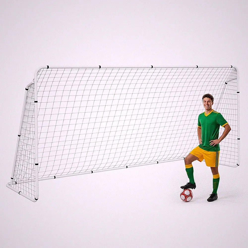Portable Soccer Goal for Backyard 12'x6' Kids Adults Soccer Net and Frame w/Bag