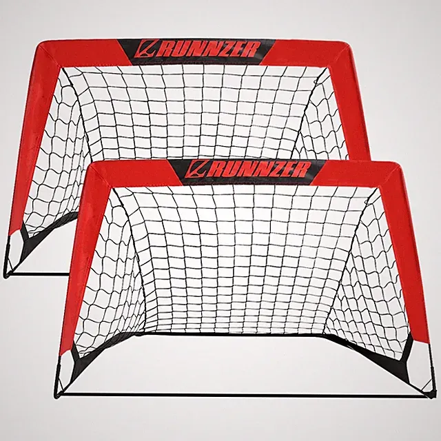 Portable Soccer Goals Soccer Nets for Backyard for Kids with Carry Bag Foldab...