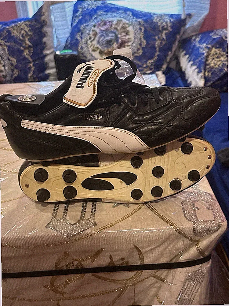 Pre-Owned Puma King Top di FG Leather Soccer Cleat (17011501) Men’s Size (10.5)
