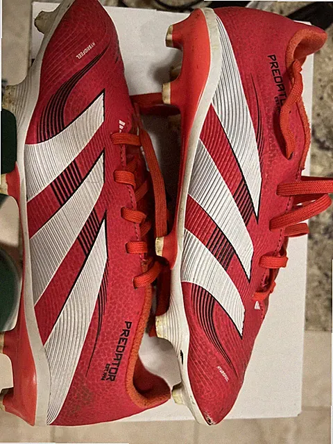 Predator League Firm/Multi-Ground Cleats Kids Pink