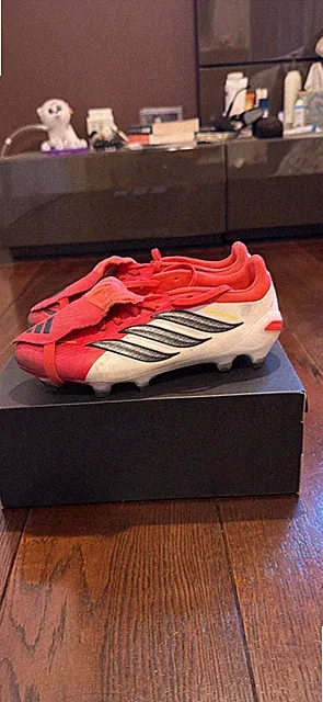 Predator Pro Ft Fg Red/white 6Y
