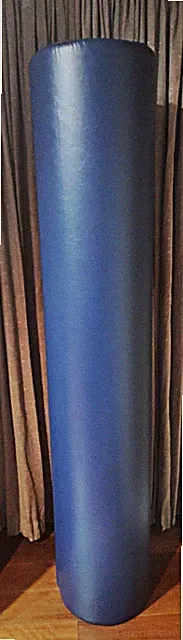 Pro. Grade GILL Football Goal Post Padding Navy Blue Vinyl 6 ft. x 4.5-5.5" I.D.