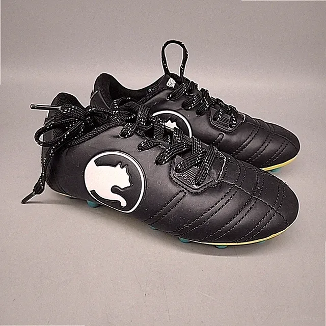 ProCat by Puma PCTS11 Kids Pitch Soccer Cleats Size 11 Kids Black Yellow Blue