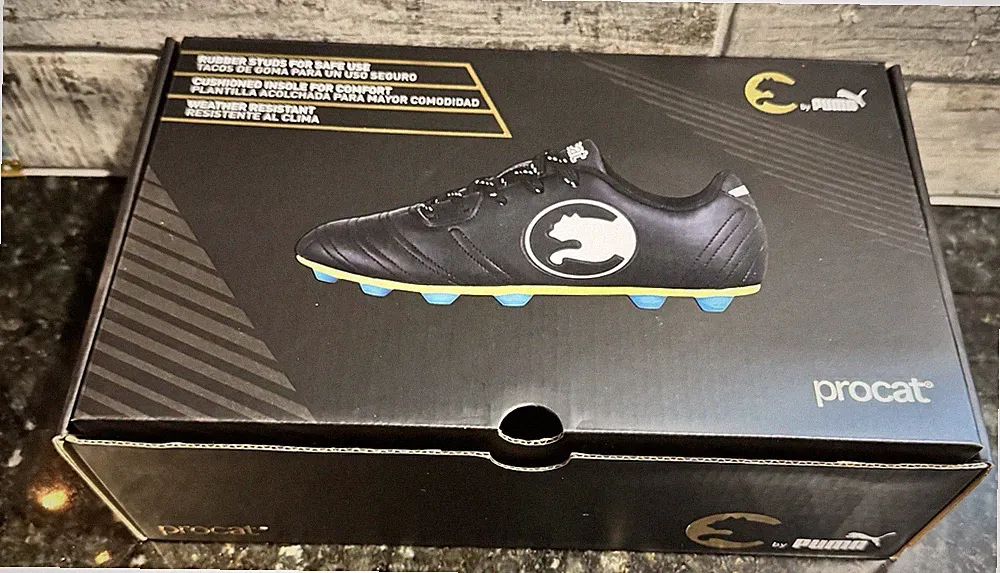 ProCat by PUMA Speed Force Soccer Cleats Youth Big Kids Size 2 Turf Grass NEW