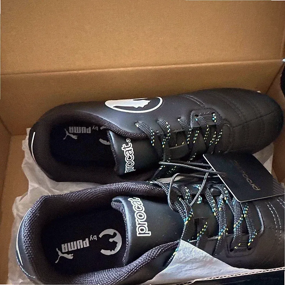 ProCat by PUMA Youth Soccer Cleats Size 3 Black Yellow Blue New in Box