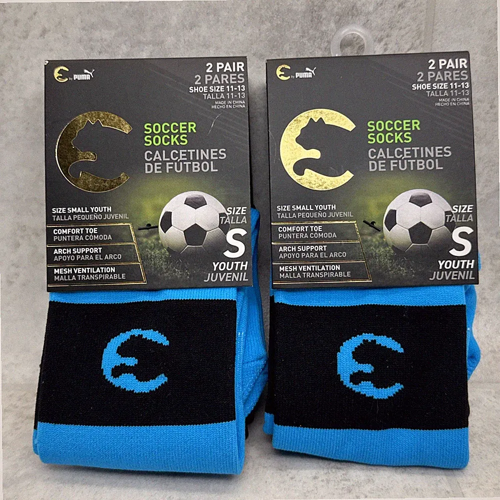 ProCat Youth Soccer Socks- 4 Total Pairs! - Small Youth Shoes Size 11-13