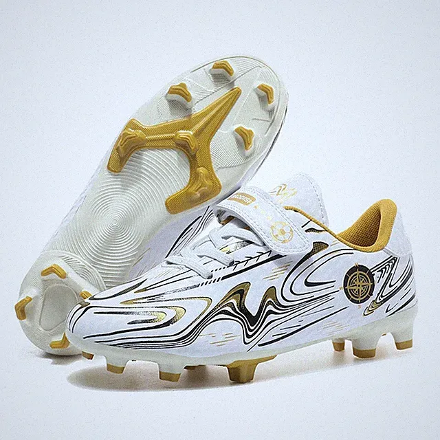 Professional FG TF Football Soccer Cleats Boys Girls Grass Futsal Training Shoes