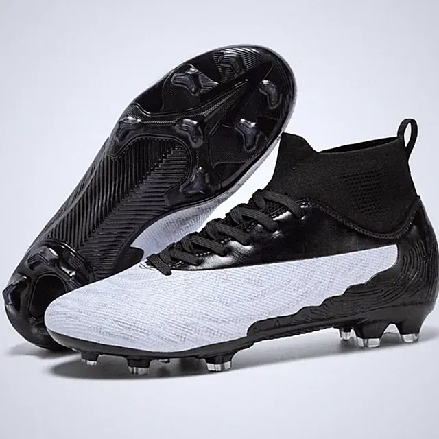 Professional Soccer Shoes - Breathable Spike Cleats for Outdoor Sports