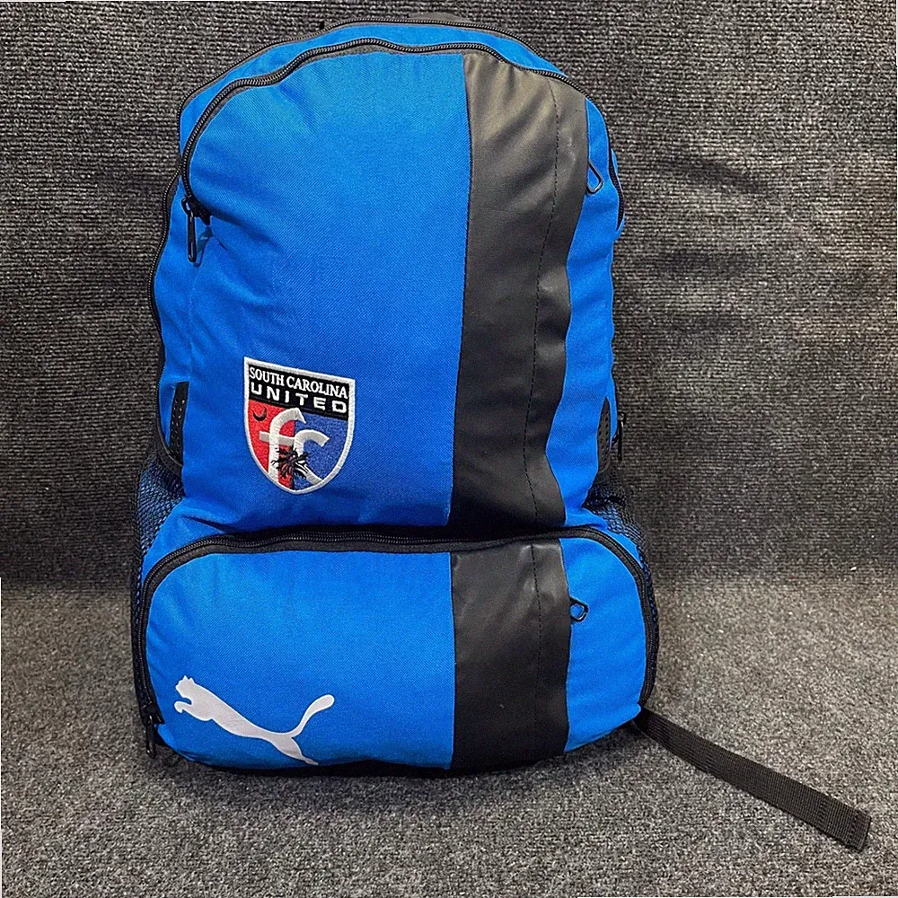 Puma 077017-02 South Carolina United FC Premier Club Blue/Black Soccer Backpack