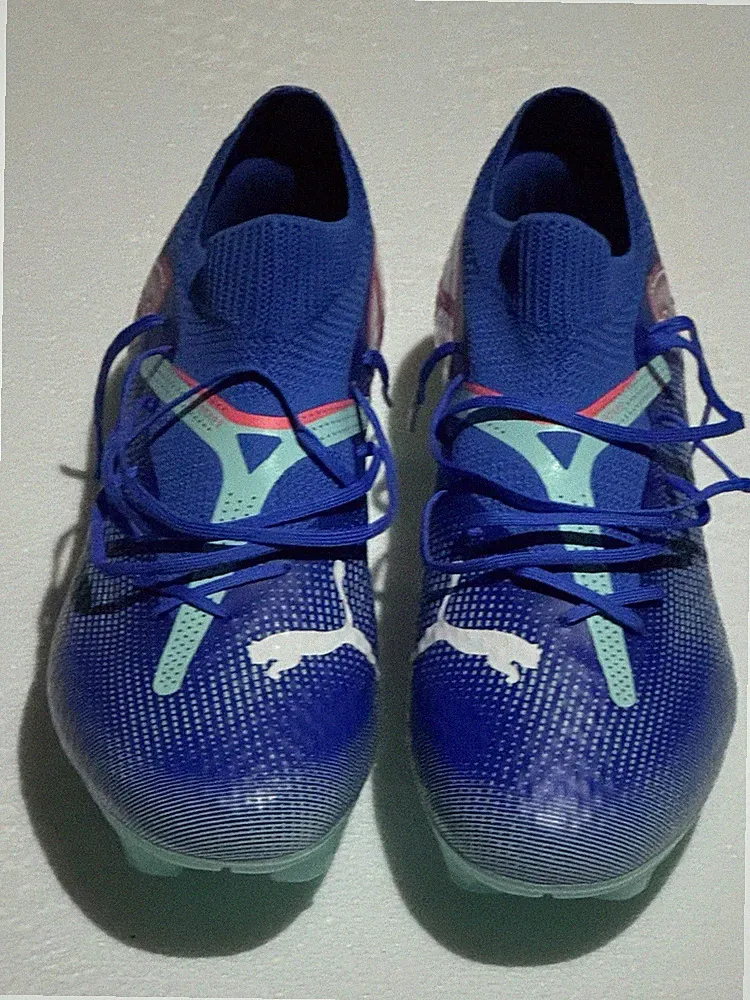 PUMA Blue Future 7 Pro Football Soccer Cleats Men’s 8 US