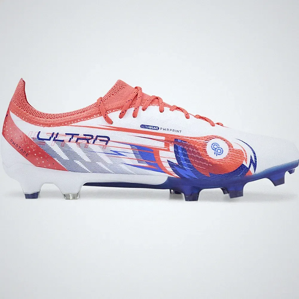 PUMA C.P Ultra Ultimate Firm GroundArtificial Ground Soccer Cleats Mens Blue, Re