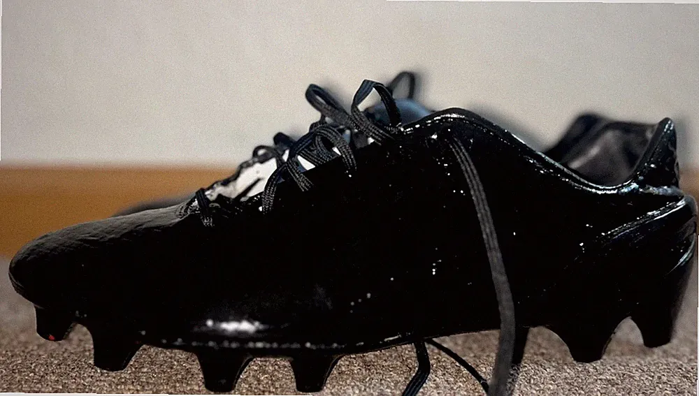 PUMA EVOSPEED 1.3 CUSTOM BLACKOUT VINTAGE 2015 SOCCER CLEATS - SIZE 9.5 U.S.