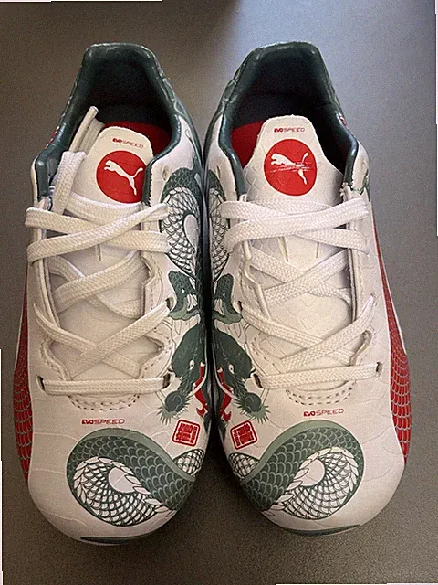 PUMA evoSPEED 4.3 Graph - Year of Dragon (2012) - Soccer Cleats - Junior 11