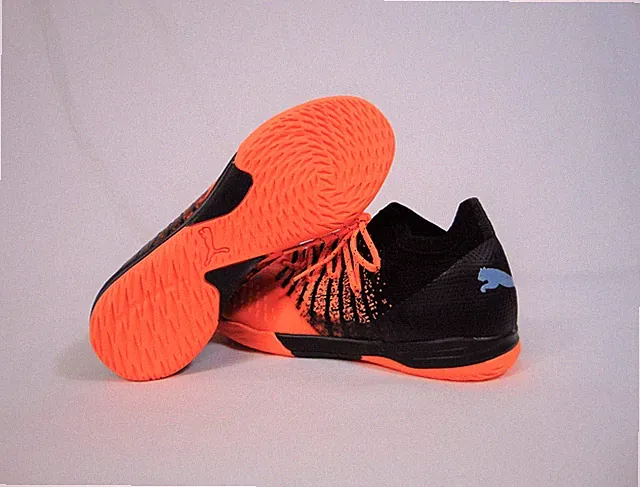 Puma Future 1.3 Pro Citrus & Black Indoor Soccer Shoes Sz 7.5 NEW 106755 01