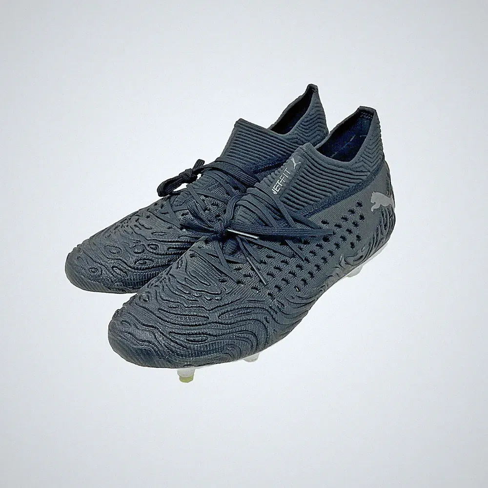 Puma Future 19.1 Netfit FG AG Soccer Cleats - Black - 105531-02 - Size: 9
