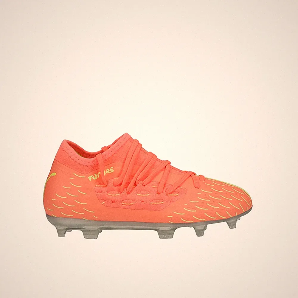 PUMA Future 5.3 Netfit Firm GroundArtificial Grass Soccer Cleats Youth Boys Size