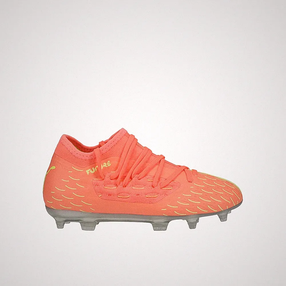 PUMA Future 5.3 Netfit Firm GroundArtificial Grass Soccer Cleats Youth Boys Size