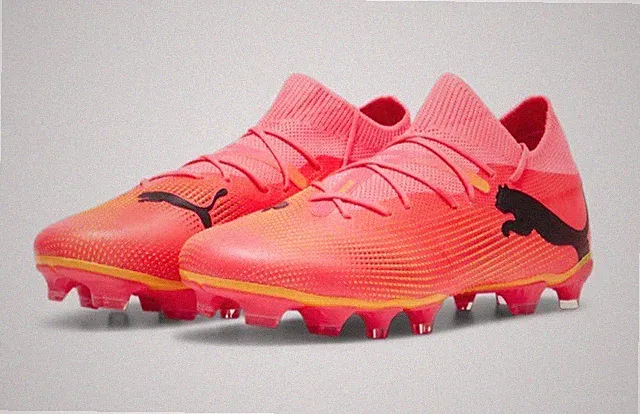 Puma Future 7 Match FG AG Soccer Cleats Shoes Pink 107715-03 Mens Size 10.5