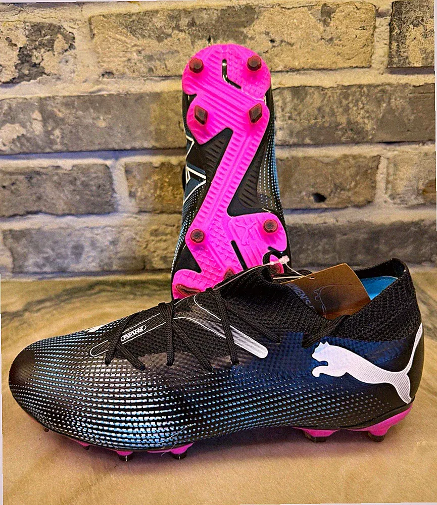 PUMA Future 7 Match FG/AG women’s Soccer Cleats Black US 7 Medium (B, M)