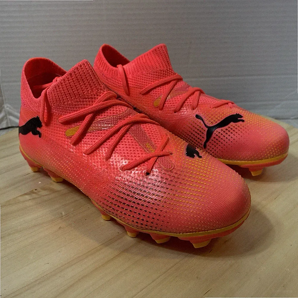 PUMA Future 7 Match Firm GroundArtificial Ground Soccer Cleats Girls Size 1 New!