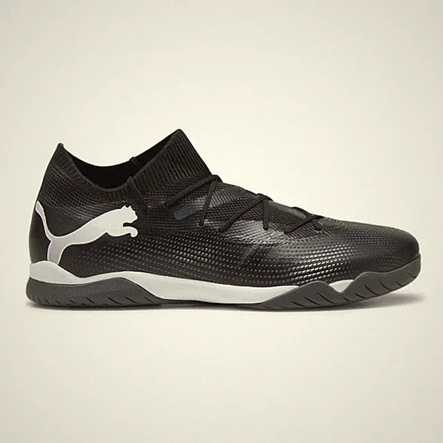 PUMA Future 7 Match Indoor Soccer Mens Black Sneakers Athletic Shoes 10772102