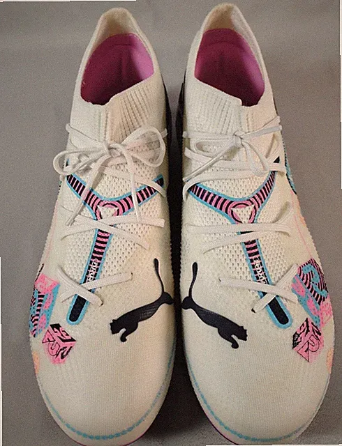 Puma Future 7 Match Volume Up Youth Soccer Cleats SZ 5.5 FG/AG 108076-01 GUC!