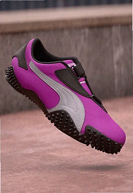 PUMA Future 7 Play FG/AG Unisex Low Top Strap Soccer Cleats Purple Black