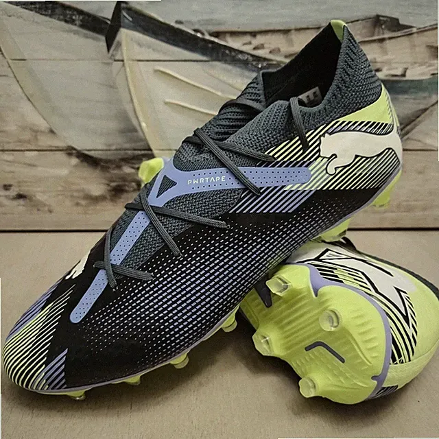 Puma Future 7 Pro FG/AG Soccer Cleats Men's Size 12 Blue Green 107924-03 NEW