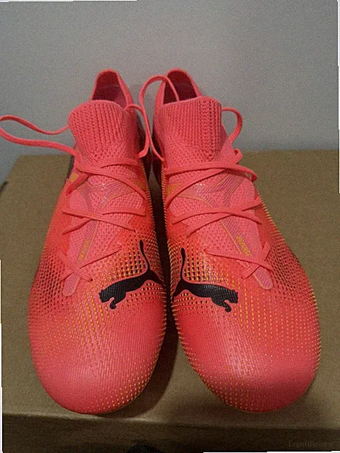 Puma Future 7 PRO FG AG Soccer Cleats Shoes Pink Size 3.5 boy