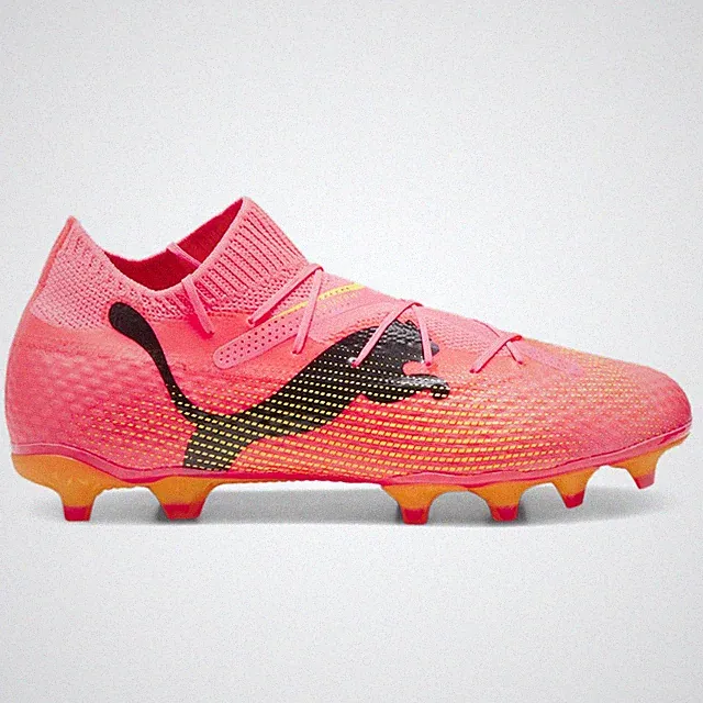 PUMA Future 7 Pro Soccer Cleats Mens Pink Sneakers Athletic Shoes 10770703