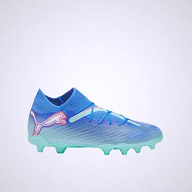 PUMA Future 7 Pro Soccer Cleats Youth Boys Blue Sneakers Athletic Shoes 10794401