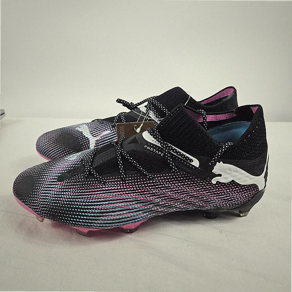 PUMA Future 7 Ultimate FG / AG Soccer Cleats Women Size 7 107701-04 Black