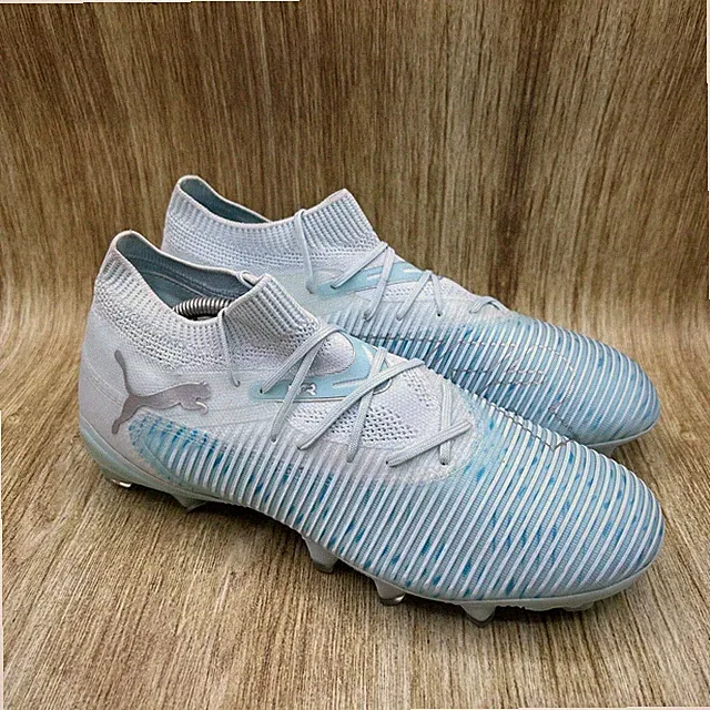 Puma Future 8 Match FG/AG Women's Size 9.5 Blue Soccer Cleats 108642-01