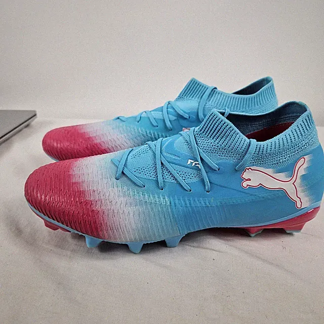 Puma Future 8 Match FG Re-Charge Soccer Cleats Mens Size 9 Blue Pink 108759-01