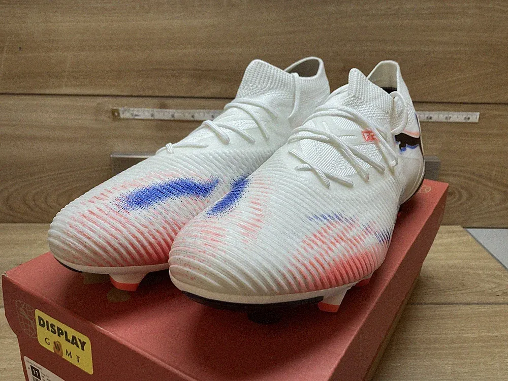 Puma FUTURE 8 MATCH Firm/Artificial Ground Soccer Cleats White Size 11