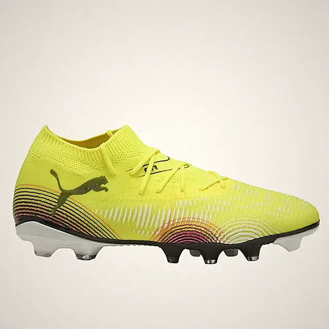 PUMA Future 8 Match Firm GroundArtificial Ground Soccer Cleats Mens Yellow Sneak