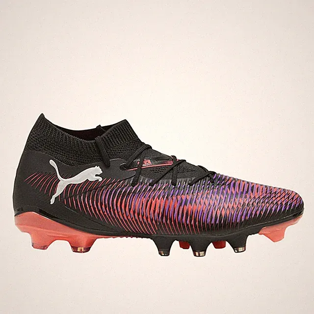PUMA Future 8 Match Firm GroundArtificial Ground Soccer Cleats Womens Black Snea