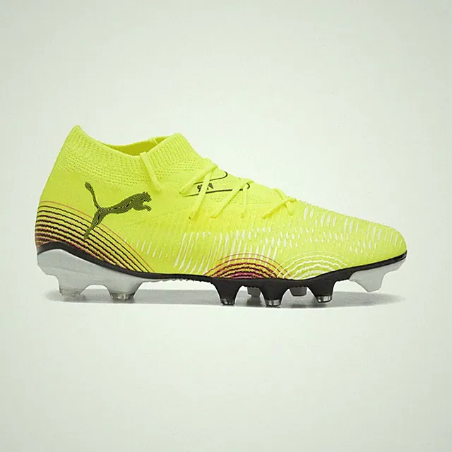 PUMA Future 8 Match Firm GroundArtificial Ground Soccer Cleats Womens Yellow Sne