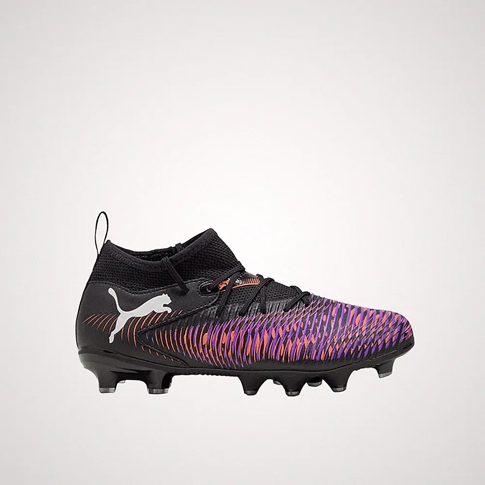 PUMA Future 8 Match Firm GroundArtificial Ground Soccer Cleats Youth Boys Black