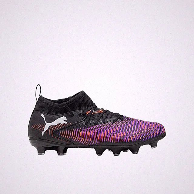PUMA Future 8 Match Firm GroundArtificial Ground Soccer Cleats Youth Boys Black