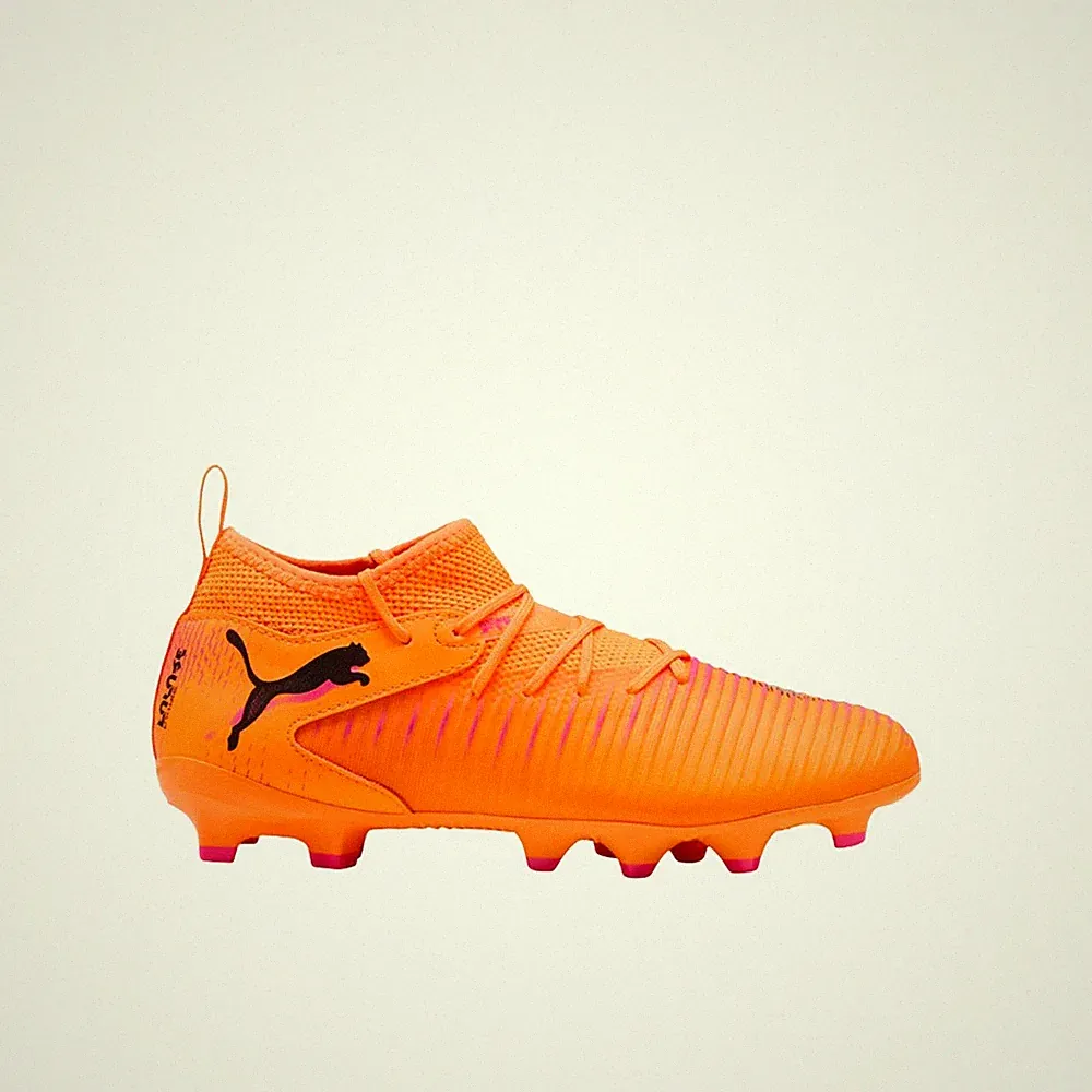 PUMA Future 8 Match Firm GroundArtificial Ground Soccer Cleats Youth Boys Orange