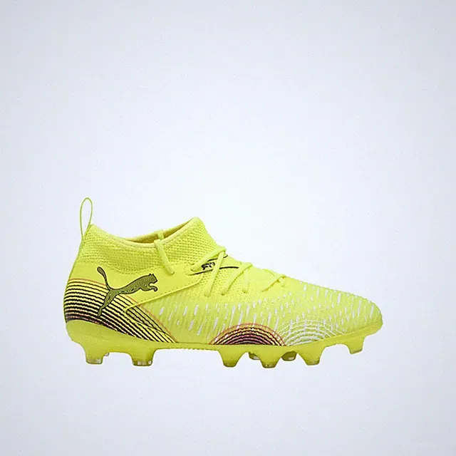 PUMA Future 8 Match Firm GroundArtificial Ground Soccer Cleats Youth Boys Yellow