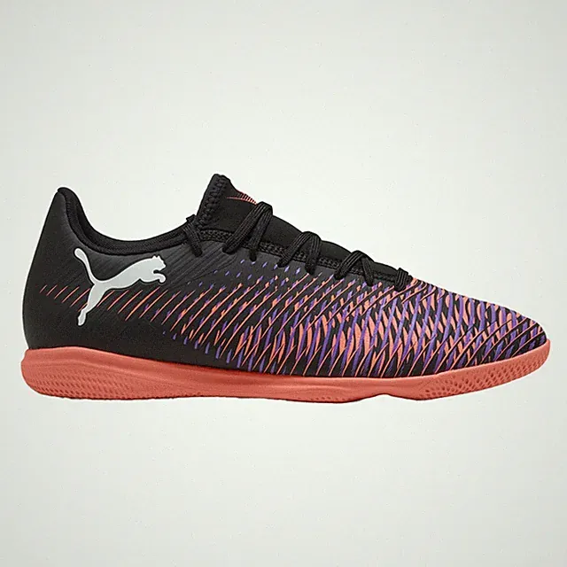 PUMA Future 8 Play Indoor Soccer Mens Black Sneakers Athletic Shoes 10837901